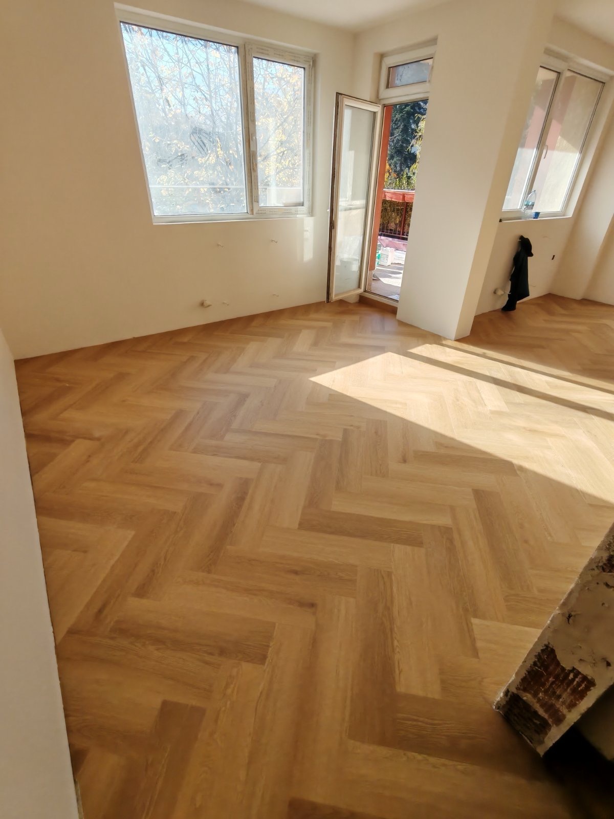 Монтаж на паркет